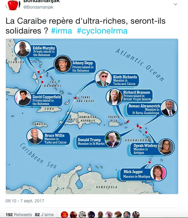 La question du jour : La Caraibe repère d'ultra-riches, seront-ils solidaires ?