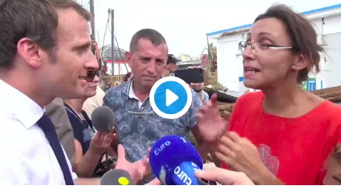 "Je vais pas dire Monsieur le Président parce que je ne peux pas."