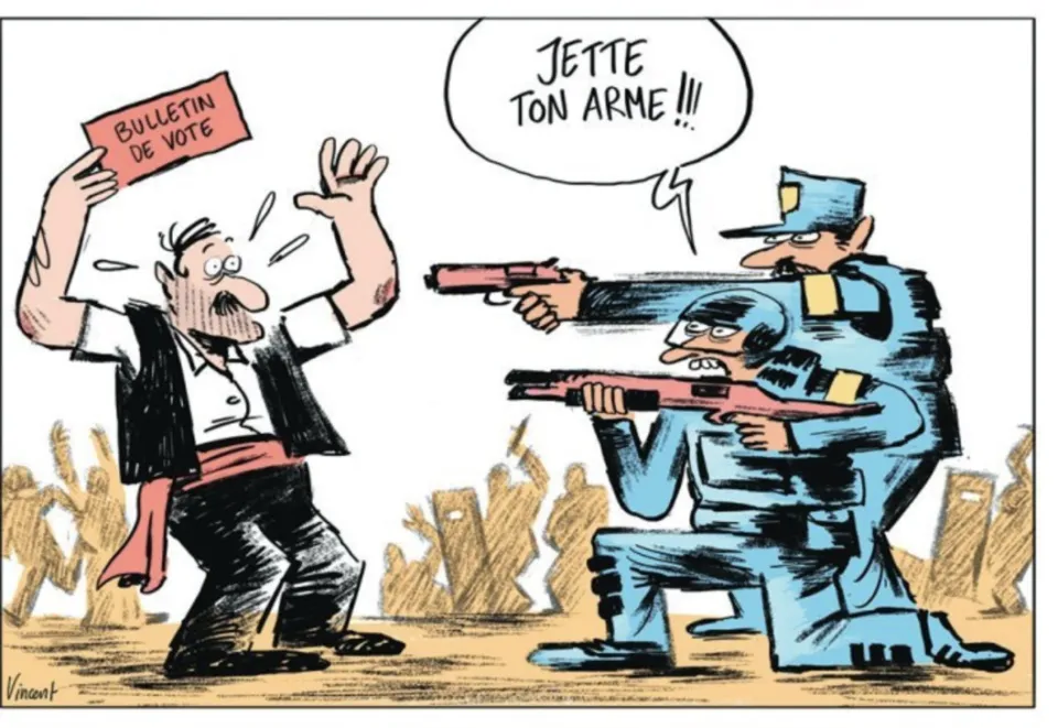 Sans commentaire mais comment taire ? - Référendum -Catalogne