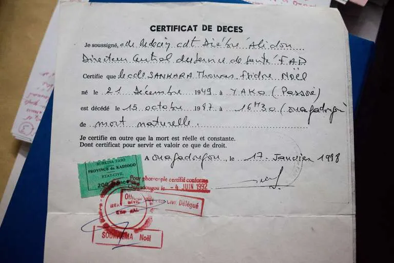 Qui a tué Thomas Sankara ?