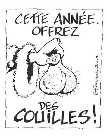 Bonne nouvelle...en 2018...Le Canard Enchaîné va offrir une grosse paire de gonades à la presse en Martinique