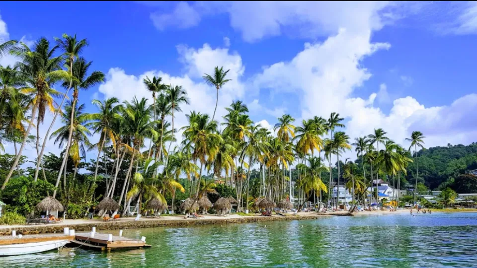 L'image du jour 06/01/18 Saint Lucia - Marigot Bay