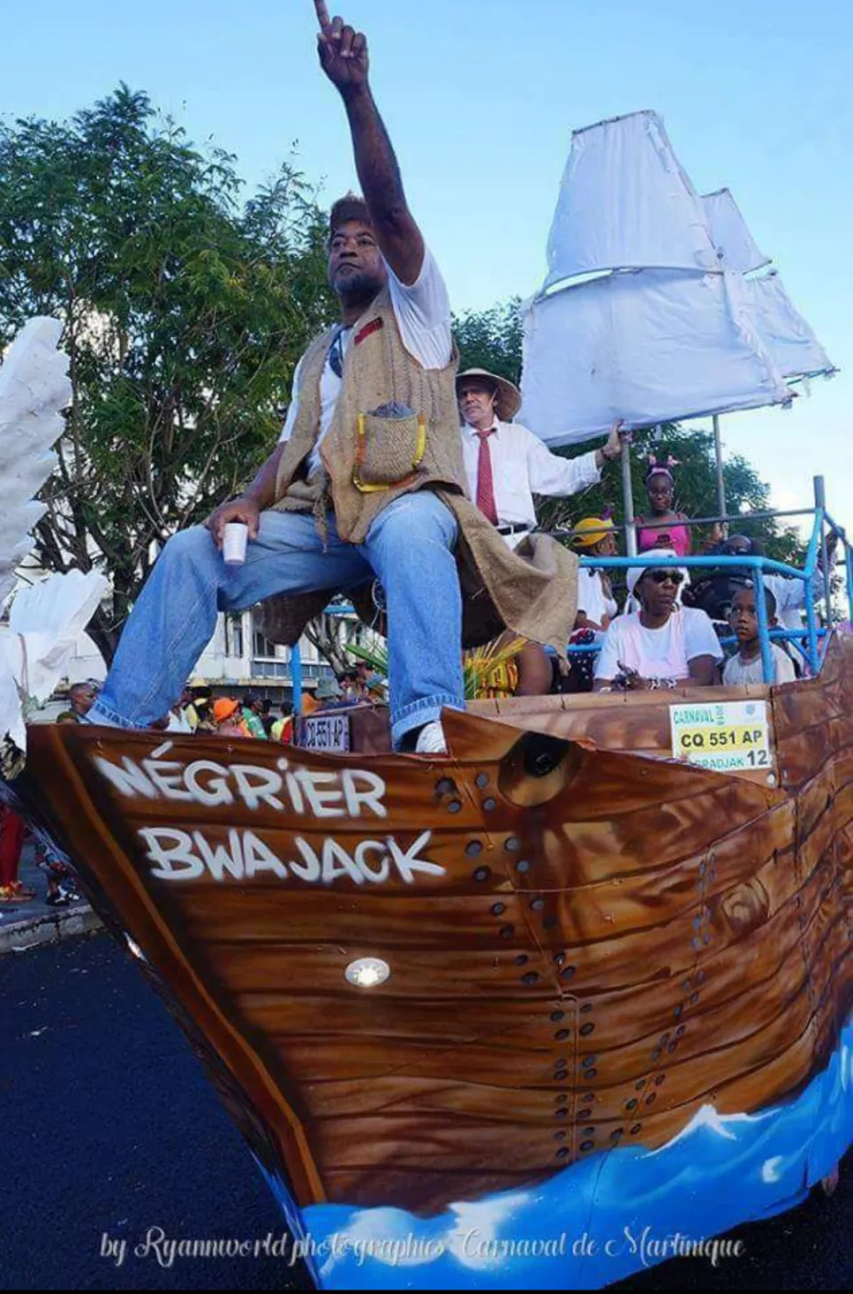 L'image du jour 12/02/18 - Carnaval- Bwajack Négrier