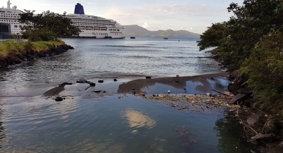 Martinique : Fort-de-France a enfin son tombolo