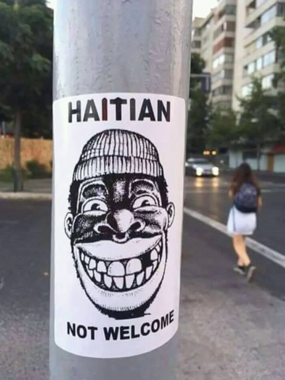 Santiago du Chili : "Haitian not welcome"