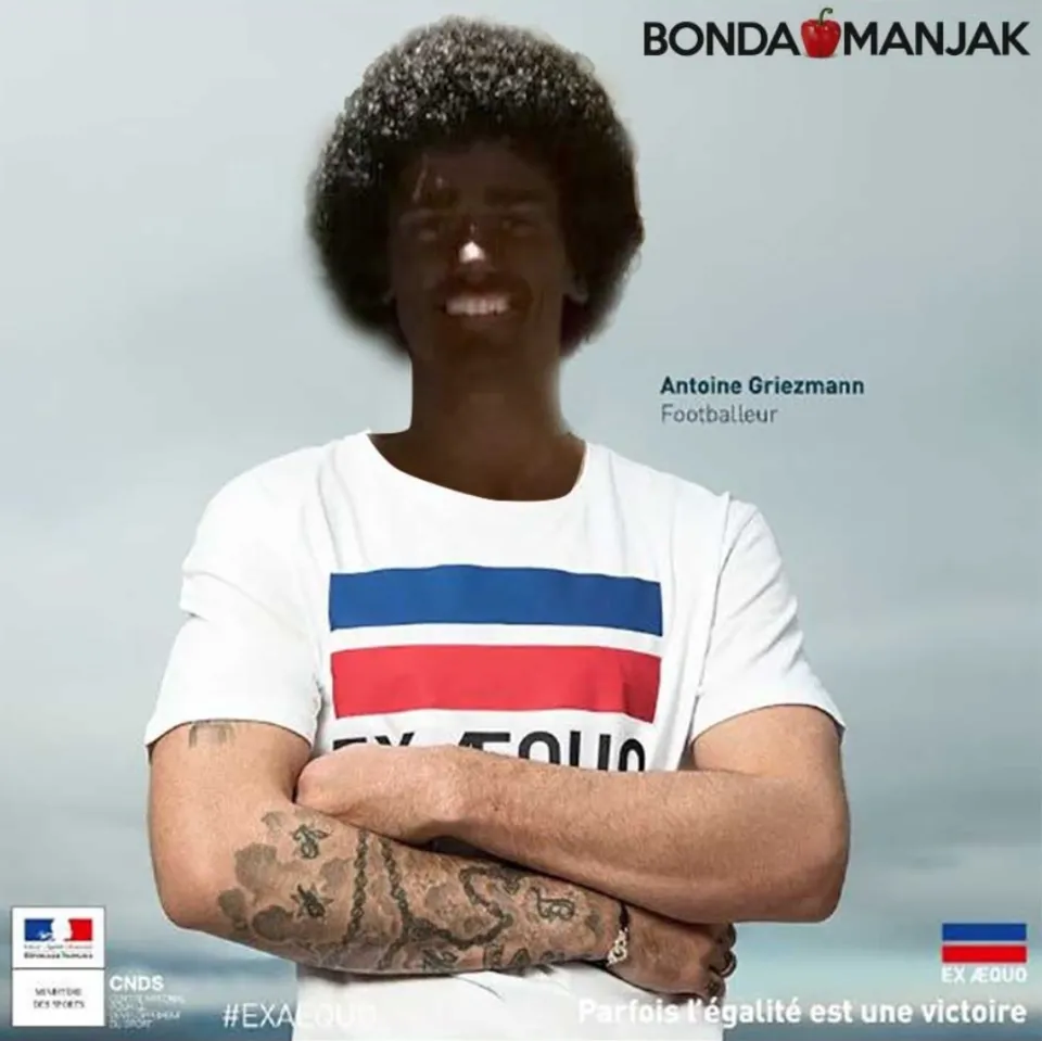 France : quand le ministère des sports et Antoine Griezmann prennent les nègres pour des cons