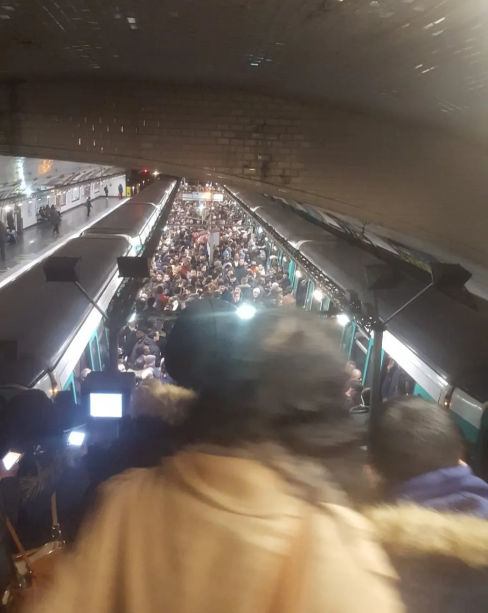 L'image du jour 03/04/18 - Paris - grève