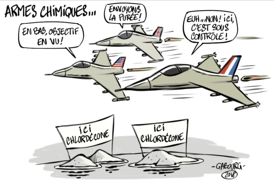 Le chlordécone en Martinique et en Guadeloupe vu par Gabourg