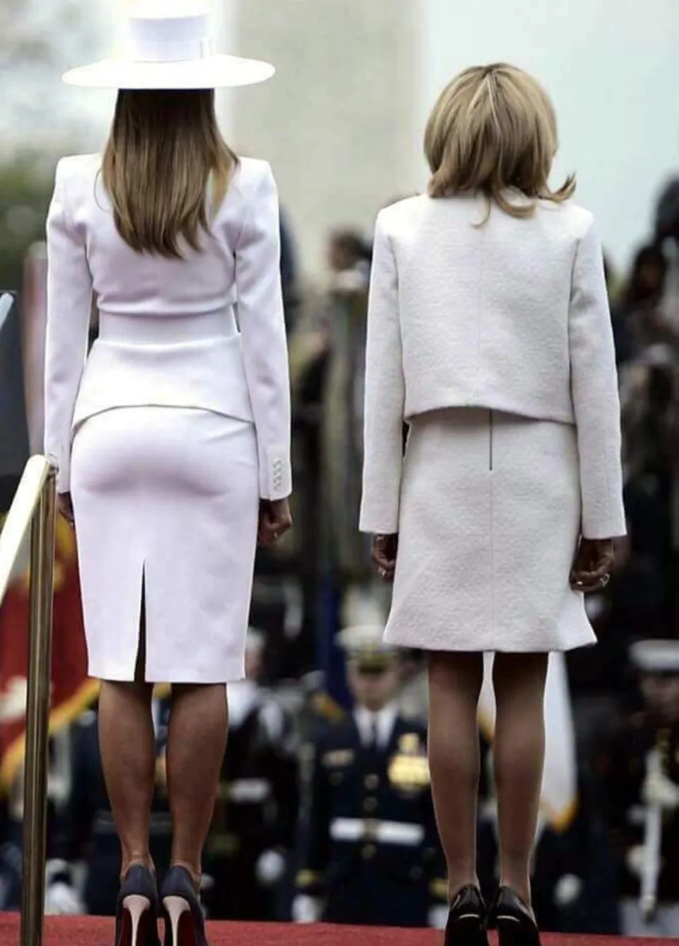 L'image du jour 25/04/18 -Trump - Macron
