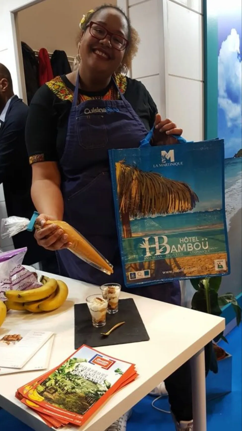 Elle est antillaise…elle n’est pas martiniquaise…pourtant en 2018, elle représente la Martinique à la Foire de Paris