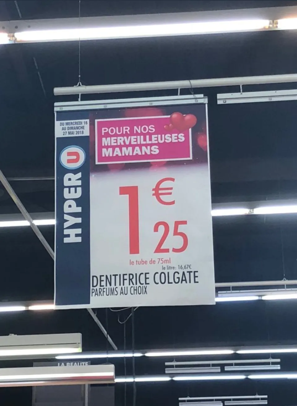 Fête des mamans en Martinique : Colgate puisque Hyper U guette