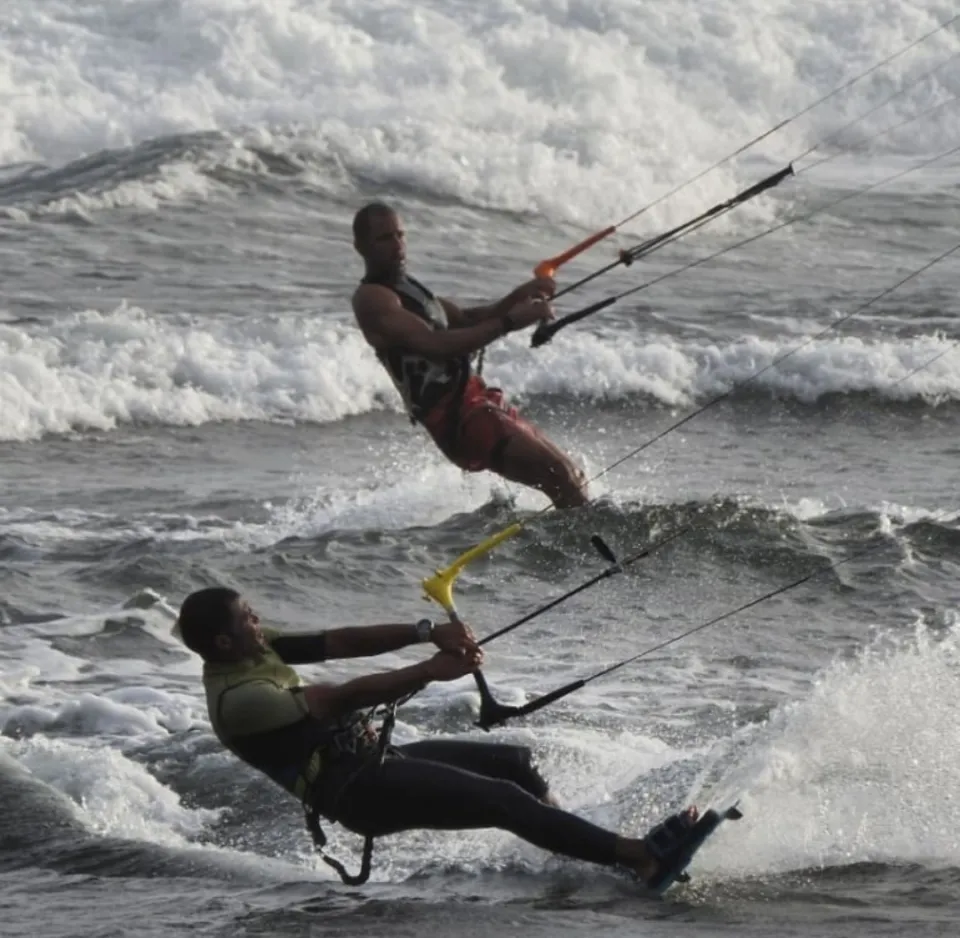 L'image du jour 27/05/18 - Kite surf - Saint-Pierre - Île de La Réunion