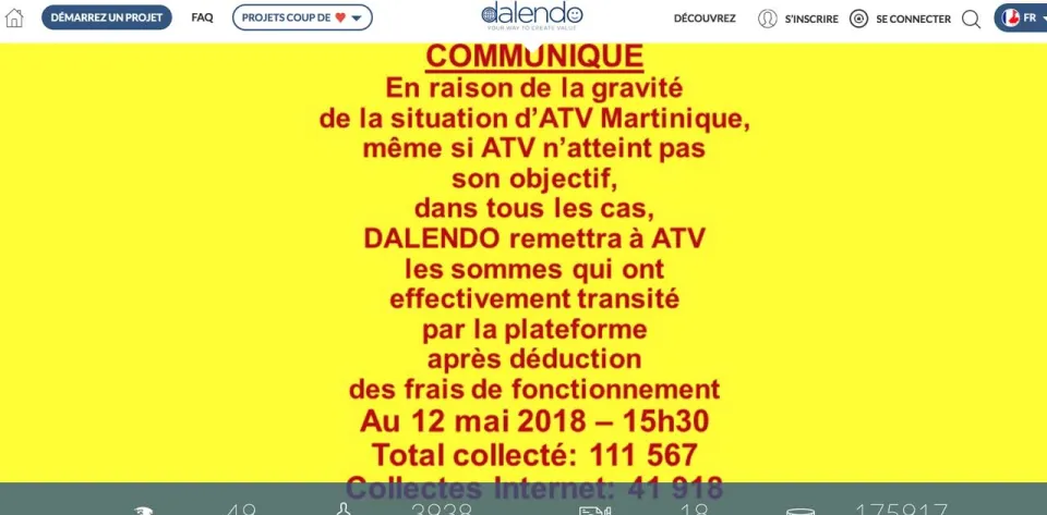 La cagnotte ATV : Dalendo change les règles du jeu... si t'as donné tu l'as dalendo...