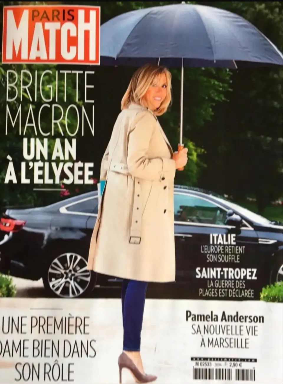 Brigitte Macron...l'étonnante une de Paris Match