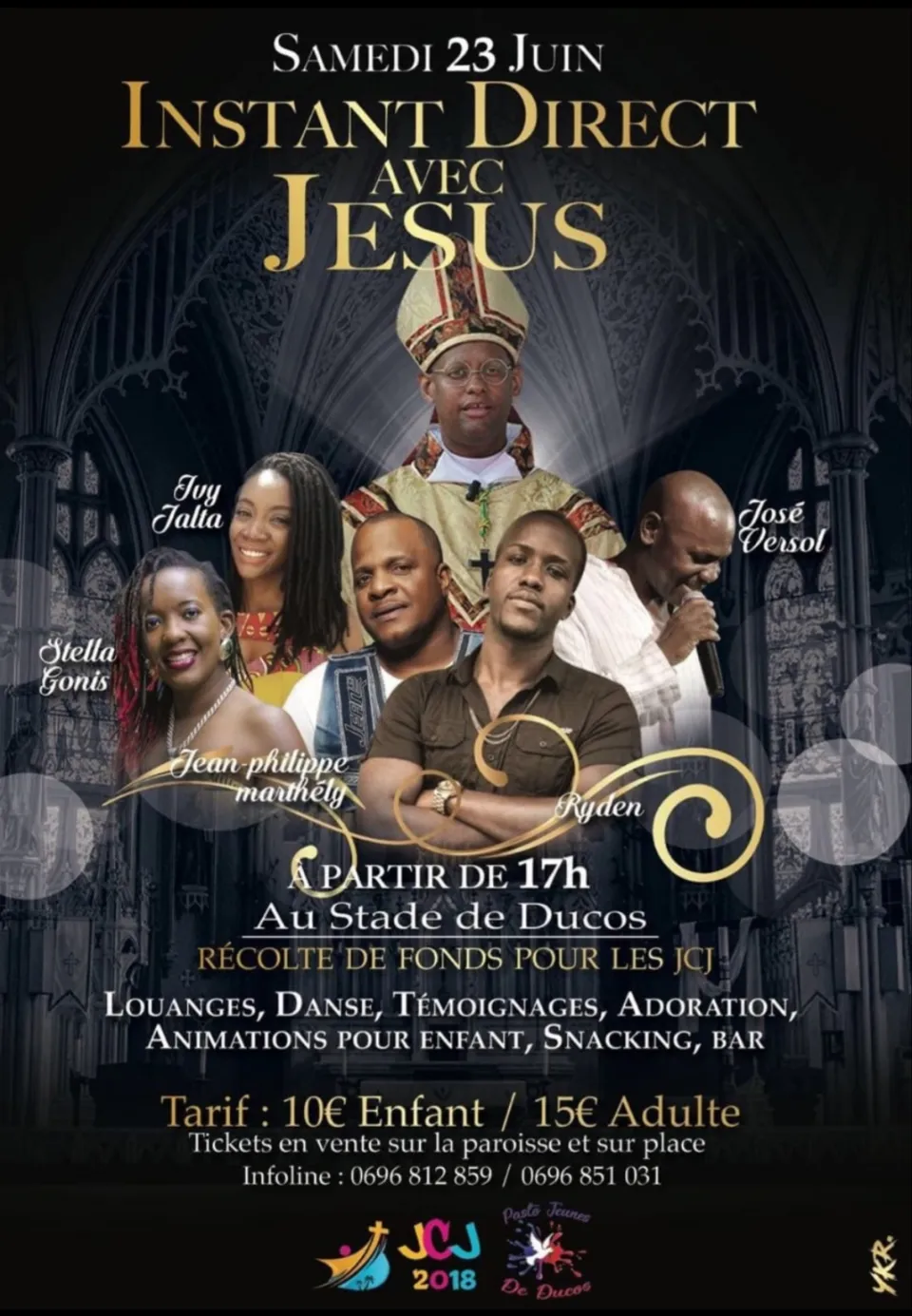 Oh mon Dieu, oh my God, oh Djee Zeus...ou pa jen ka sav...