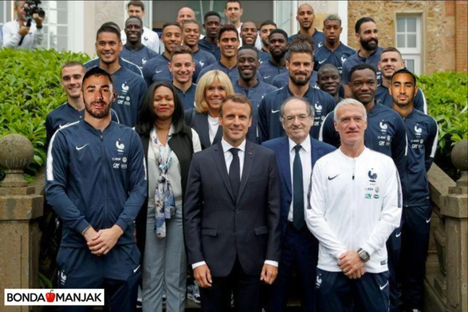 L'image du jour 20/06/18 - Équipe de France de football