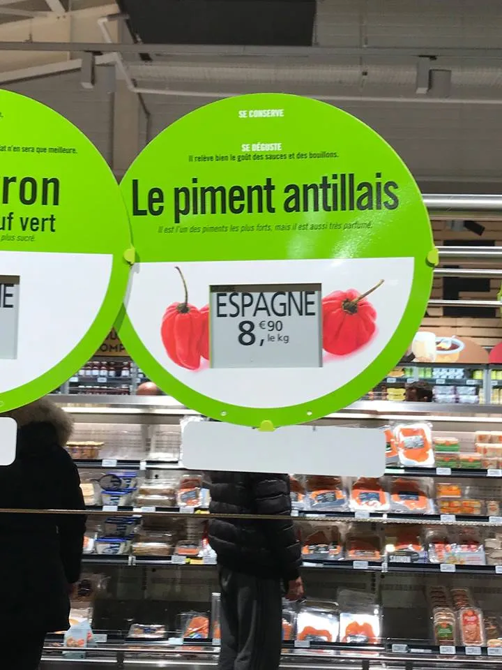 Image du jour 26/06/18 - France - Piment antillais -