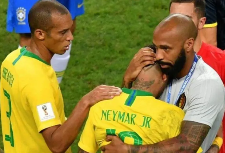 L'image du jour 07/07/18 - Neymar - Thierry Henry