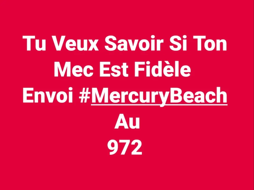 La phrase du jour 27/07/18 - Martinique - Mercury beach -
