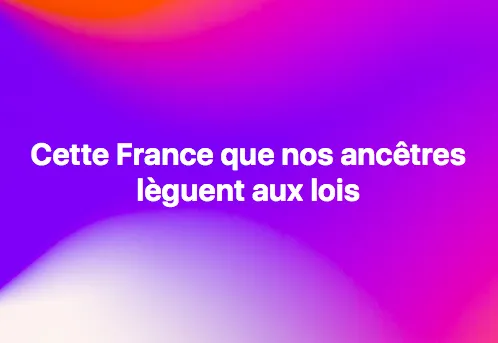 La phrase du jour 17/07/18 - France-