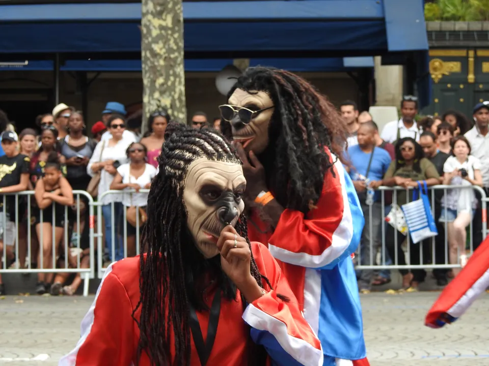 Les nègres singes de la République française