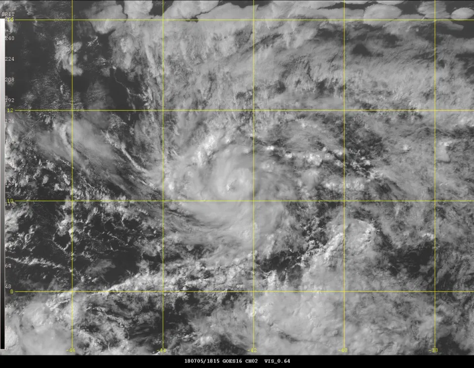 Beryl, la tempête tropicale qui arrive...