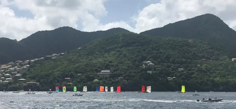 Tour de Martinique des yoles rondes 2018 : temps pi pour le sud