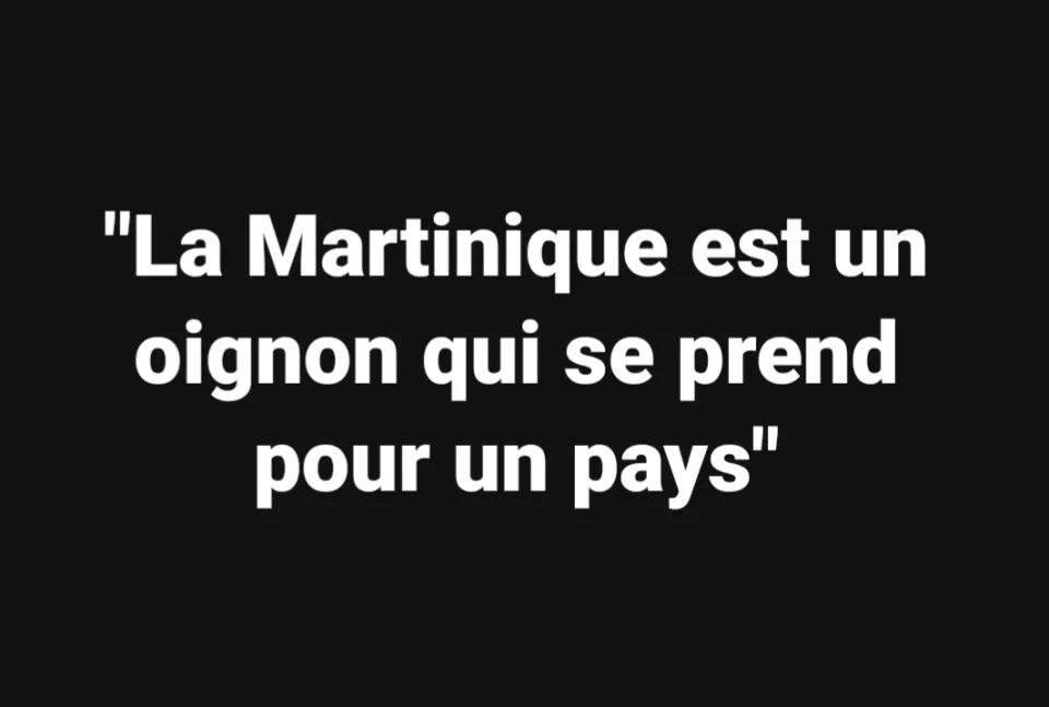 La phrase du jour 10/08/18 - Martinique