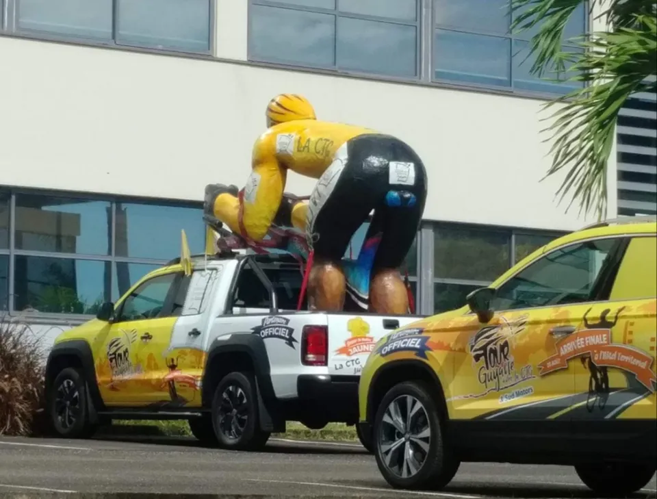 L'image du jour 26/08/18 - Tour cycliste de la Guyane