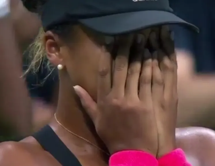 Naomi Osaka : "la lame d'une larme est l'arme de l'âme"