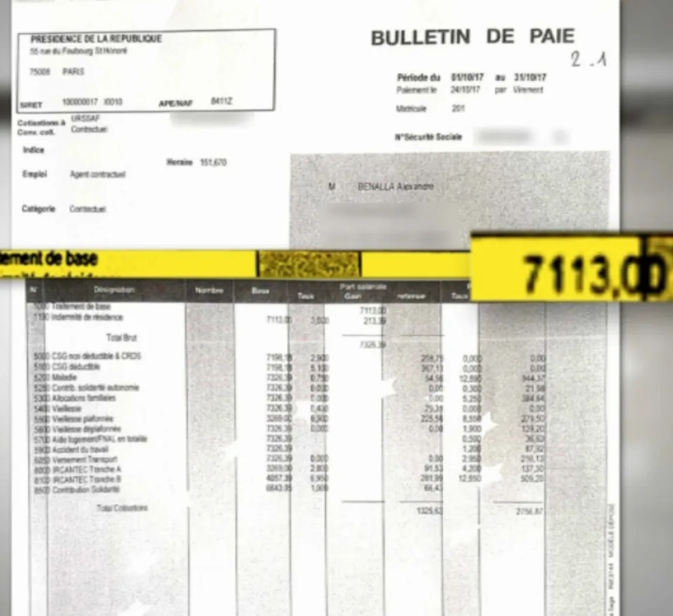 BFM TV révèle la fiche de paie de Alexandre Benella