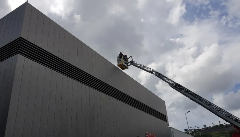 Incendie maîtrisé à Carrefour Dillon en Martinique