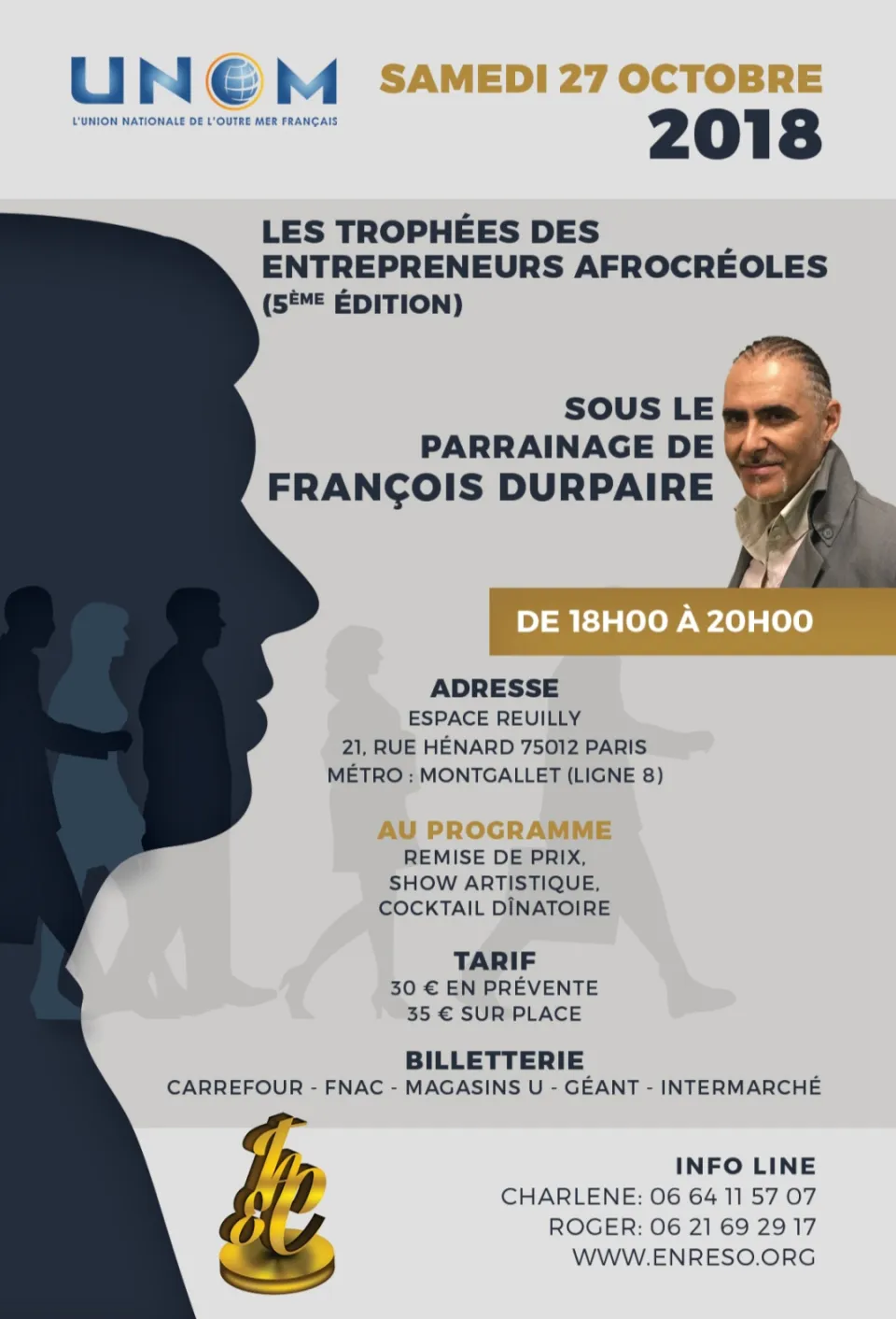 Trophées des Entrepreneurs AfroCréoles -5 ème  édition-