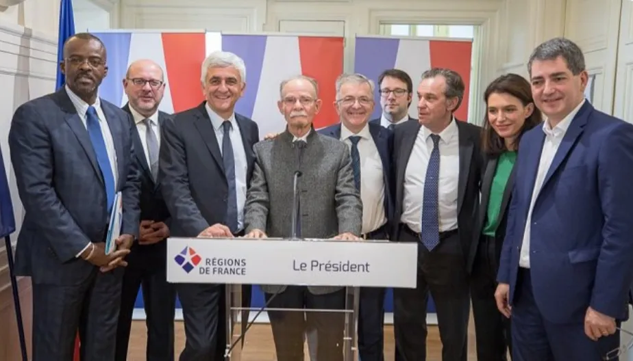 Alfred Marie-Jeanne reçoit les Présidents de Régions de France en Martinique