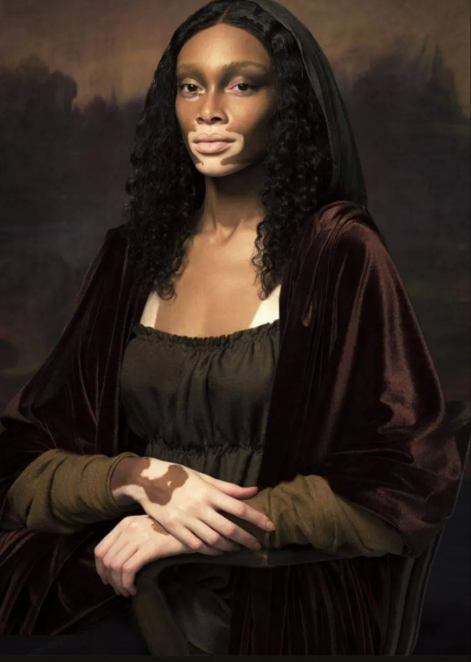 L'image du jour 10/11/18 - Winnie Harlow - Mona Lisa -