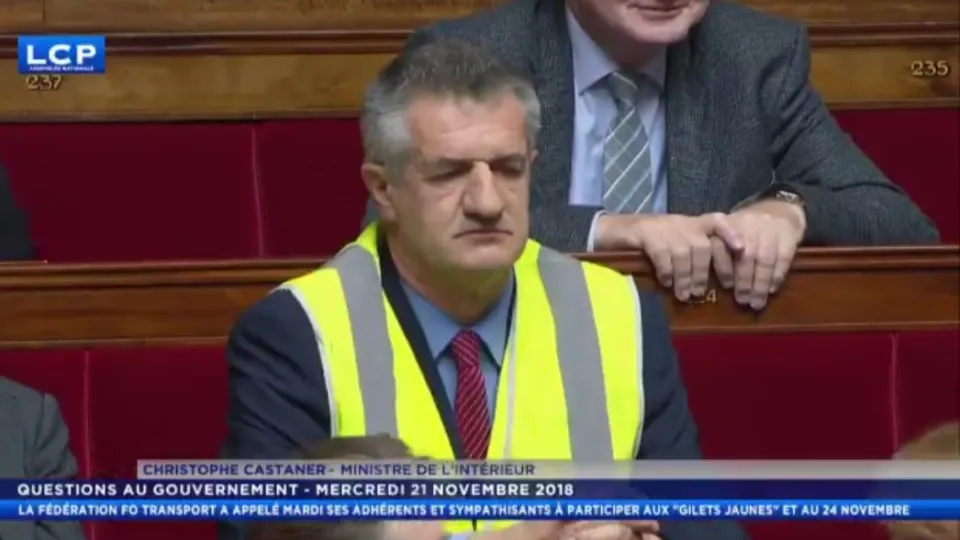 Le gilet jaune du jour