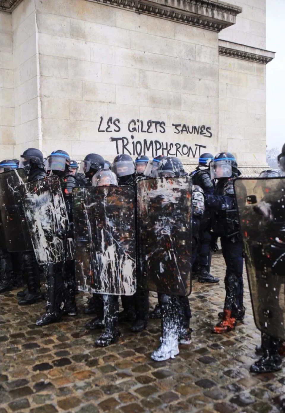 L'image du jour 01/12/18 - Gilets jaunes - Paris -  France 🇫🇷