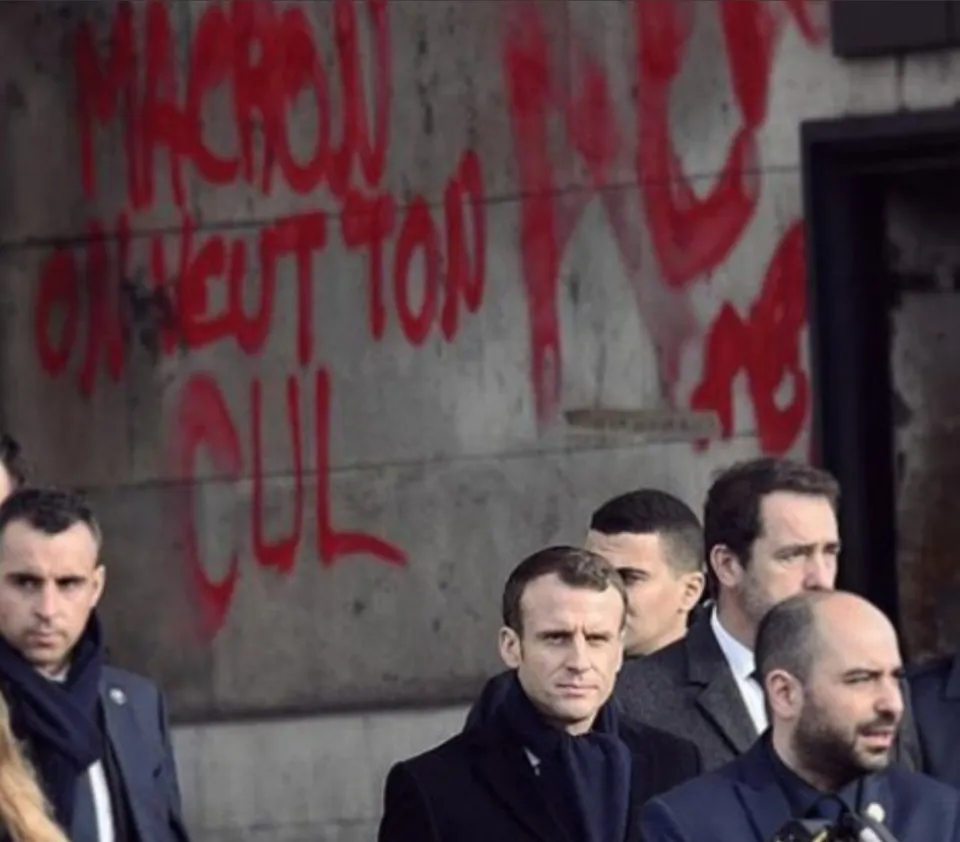 Images du jour 02/12/18 - France - Macron - Gilets jaunes -