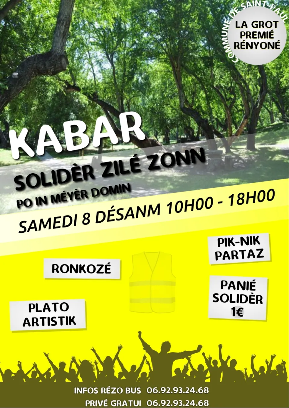Île de La Réunion : kabar solidèr zilé zonn po in méyèr domin