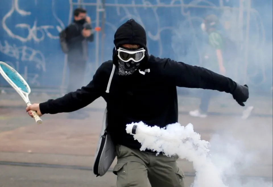 L'image du jour /08/12/18 - Paris - Gilets jaunes acte 4