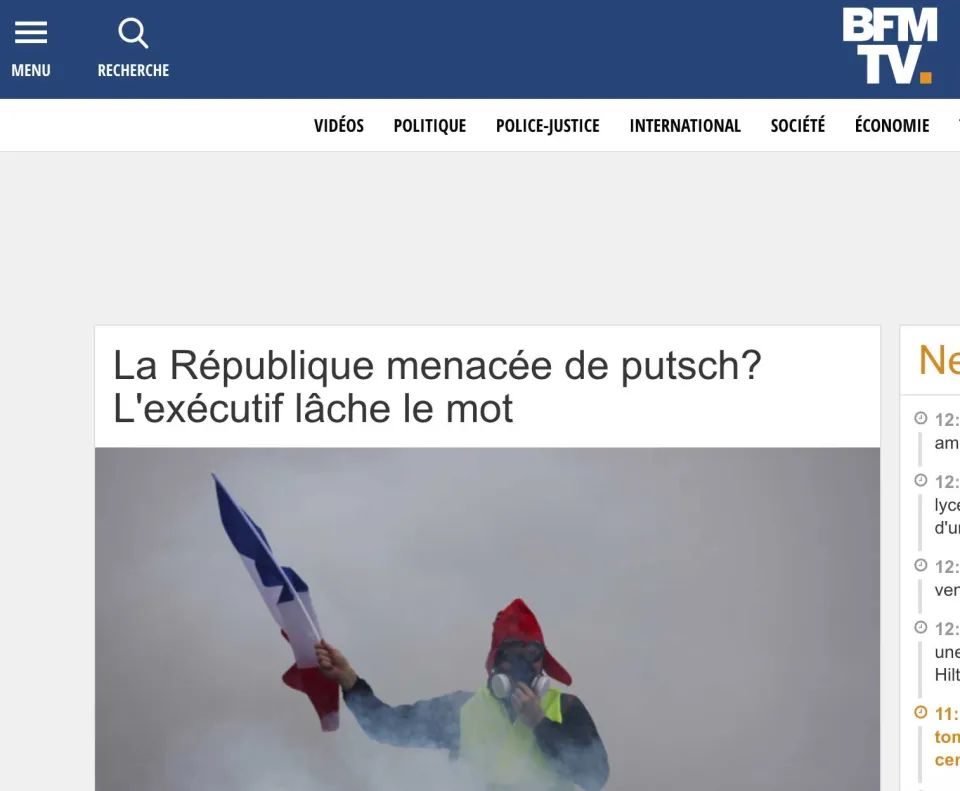 Manu joue avec la stratégie du chaos...