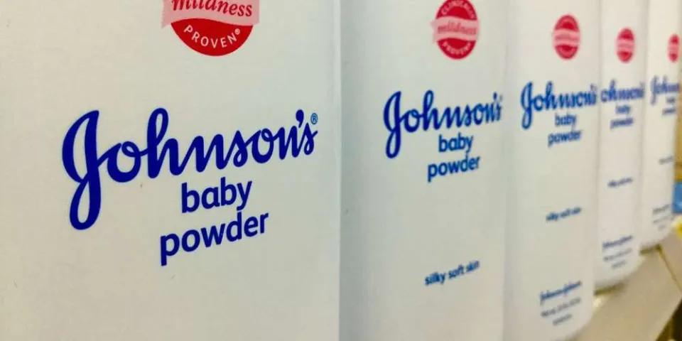 Le talc pour bébé Johnson contenait de ... l'amiante !