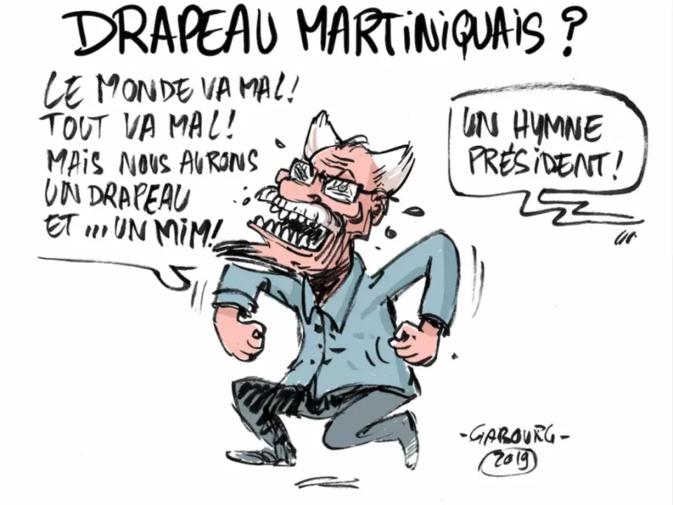 Les gabourgueries de Gabourg - Martinique  - Drapeau - Hymne - Alfred Marie-Jeanne