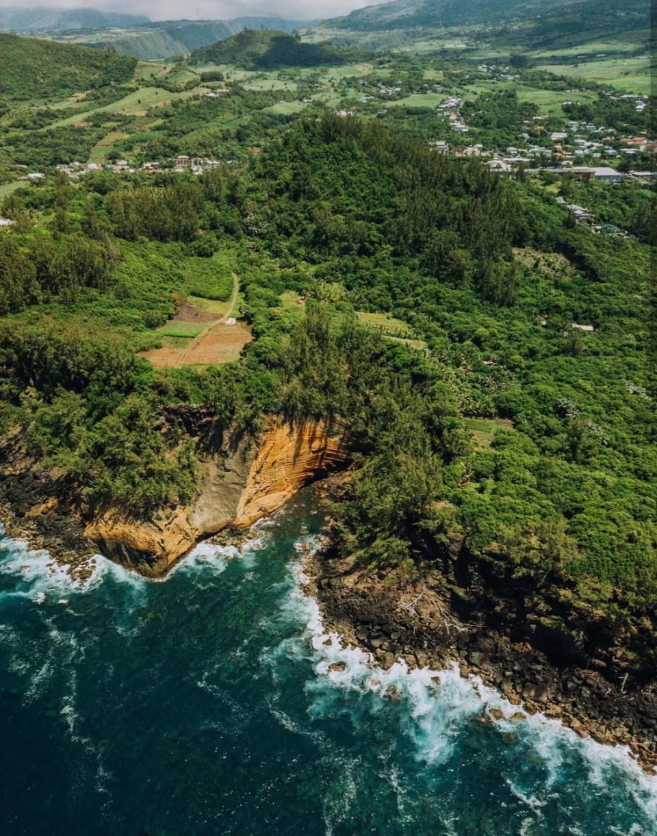Images de l’île de La Réunion -Cap Jaune -