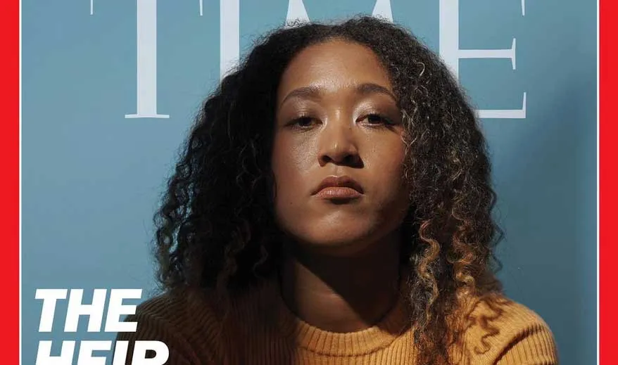Naomi Osaka fait la Une du Times.