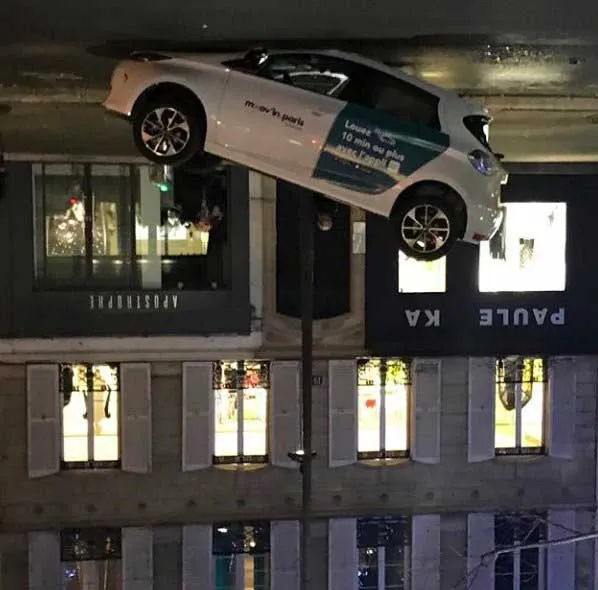 Une soirée renversante à Paris.