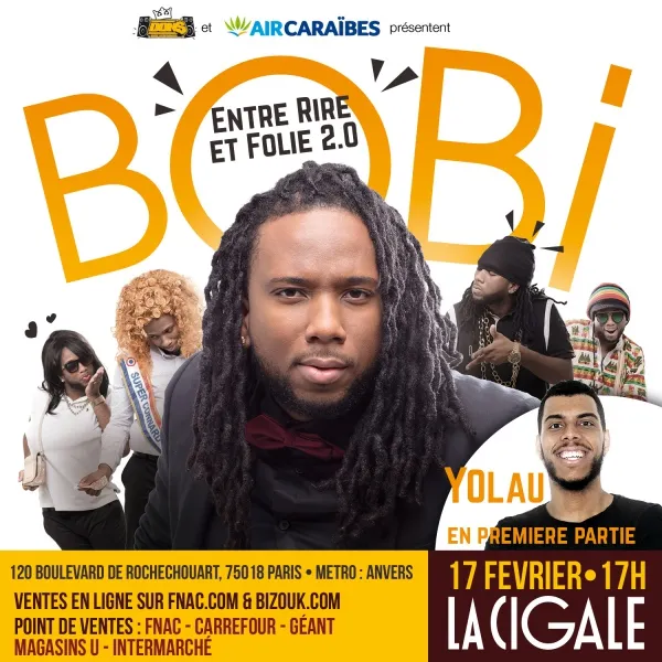 BOBI...la Cigale est là for ME