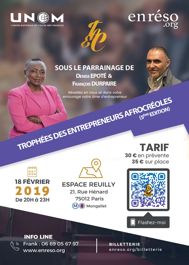 Les Trophées des Entrepreneurs AfroCréoles - 5 ème édition