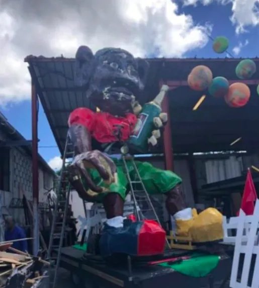 Le député Jean-Philippe "Romanticus..." Nilor est le Vaval 2019 en Martinique