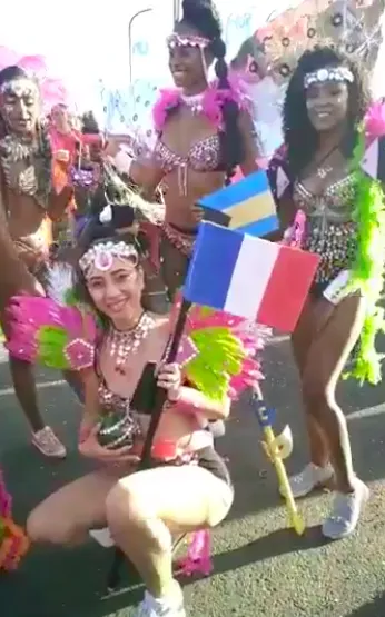 La Martinique entre drapeaux et manque de peau...